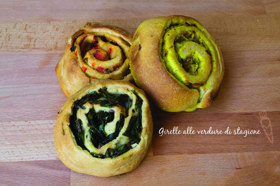 Girelle alle verdure di stagione