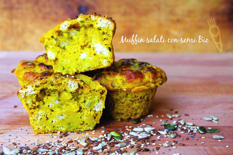 Muffin Salati ccon semi Bio