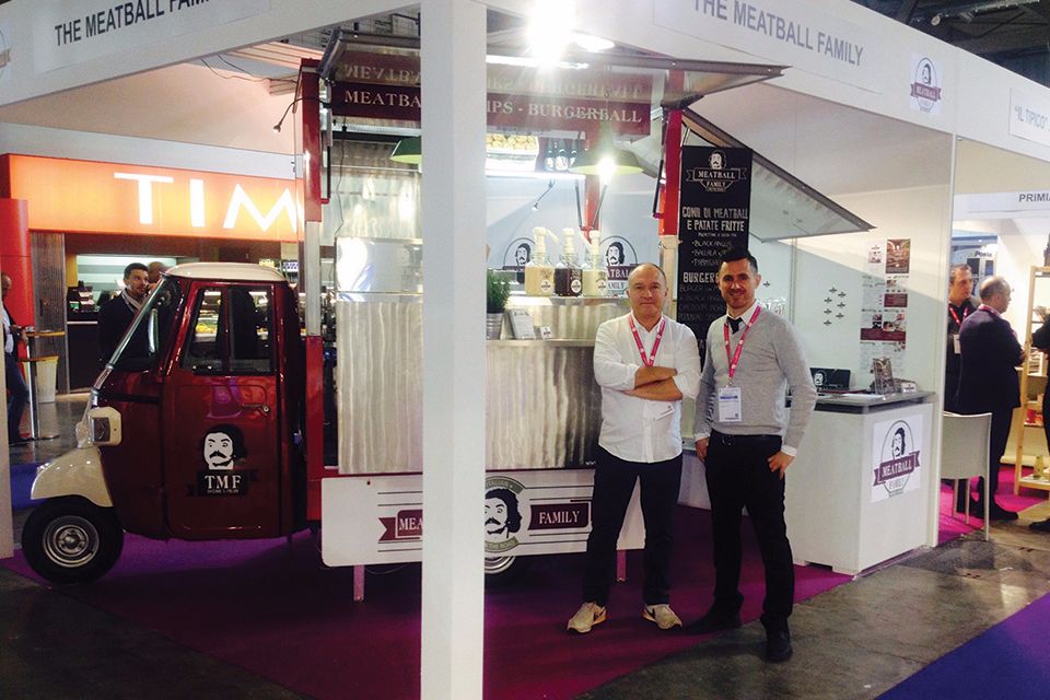 Roberto Galli (amministratore delegato) e Nadir Malagò (franchise manager) di The Meatball Family