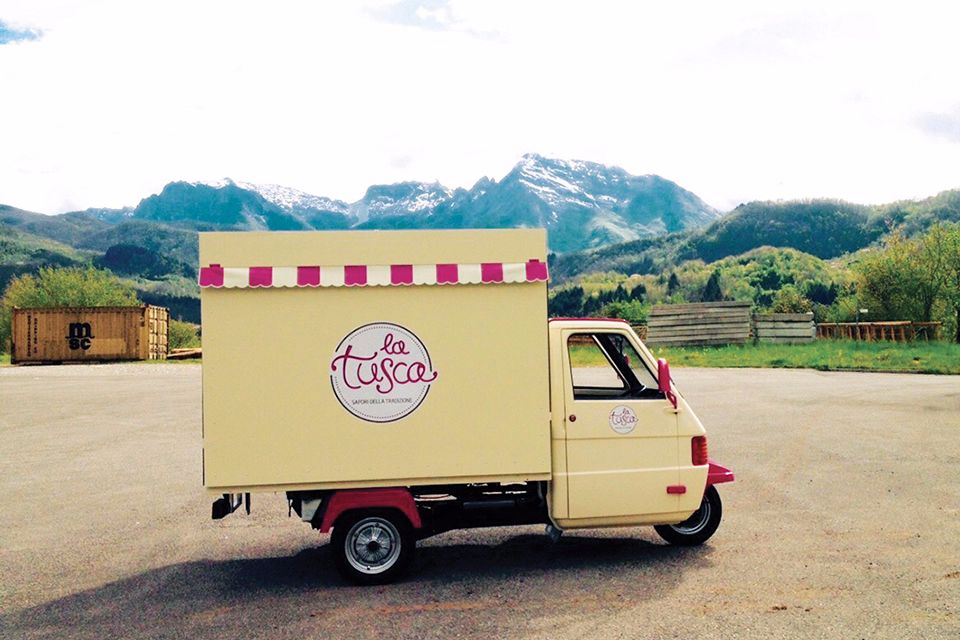 L'Ape-car de La Tusca